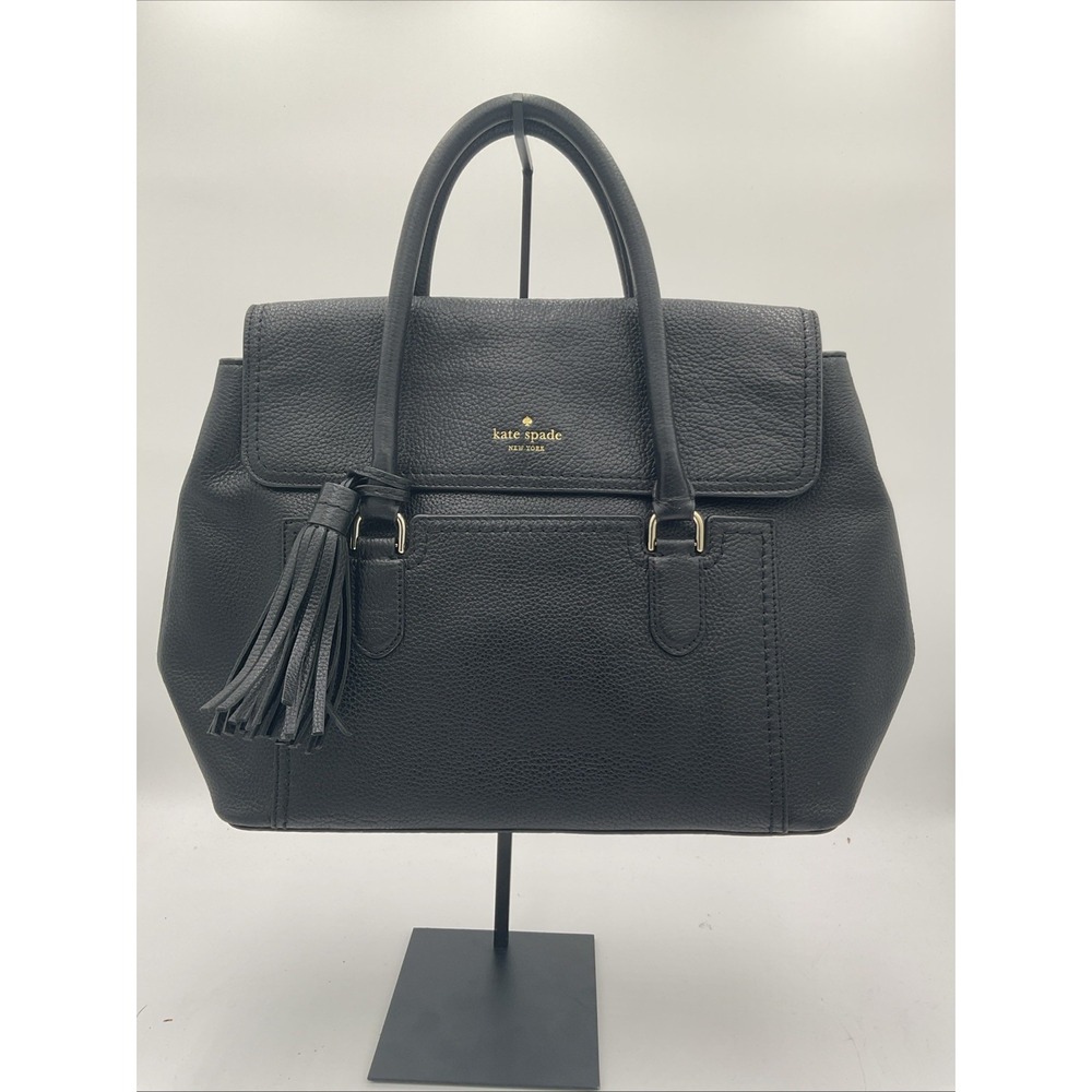 Kate Spade Mccall Street Nicolle Women's Black Leather Shoulder Bag Satchel